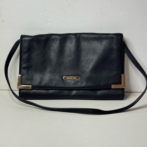 Michael Kors Handbags - Michael Kors Beverly Oversized Clutch Black Supple Leather Convertible